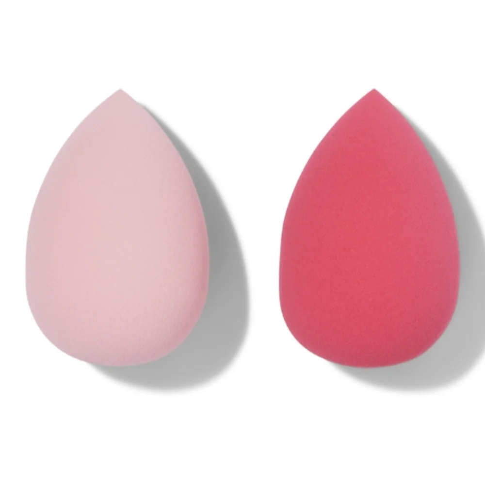 3/$12 Sweet & Shimmer 2pc. Beauty Blender Makeup Sponge Duo Red Pink